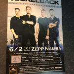 NICKELBACK in Osaka Zepp Namba 2015/06/02